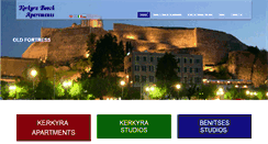 Desktop Screenshot of kerkyraapartments.com
